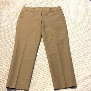 Ann Taylor LOFT Marissa straight cropped pant, size 4